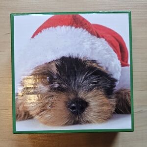 Puzzle Holiday Christmas Santa Puppy 100 Pieces